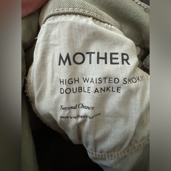 Mother Smokin Double Ankle High Rise Jeans - Picture 5 of 13